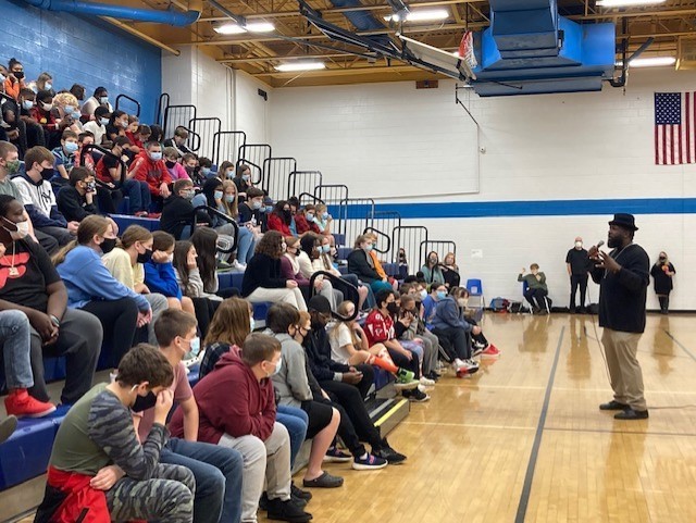 Ron Scott at Wheeling Middle School