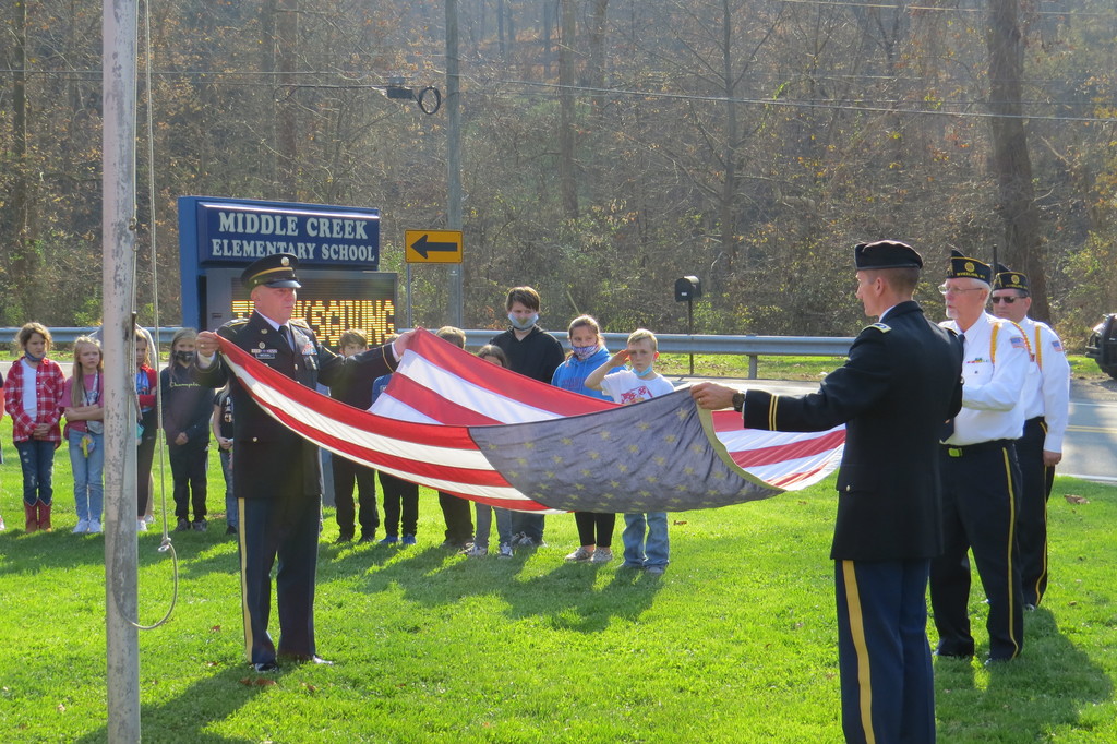 Middle Creek Veterans Day