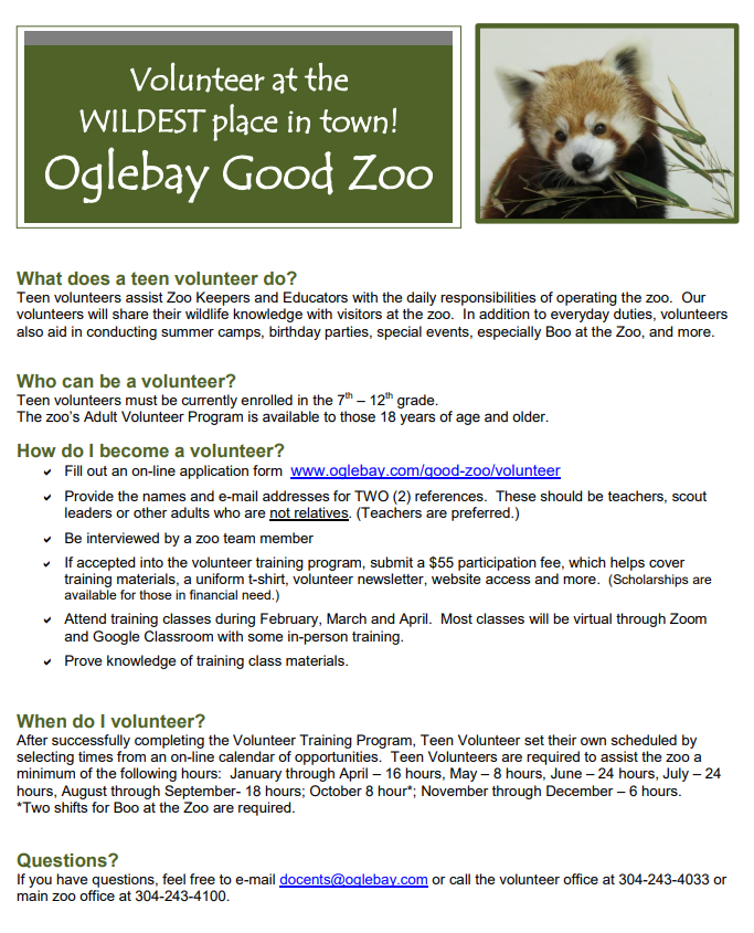 Oglebay Good Zoo